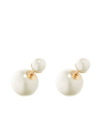 Christian Dior Women's Dior Tribales Earrings White