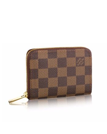 Louis Vuitton Zippy Coin Purse N63070 Brown