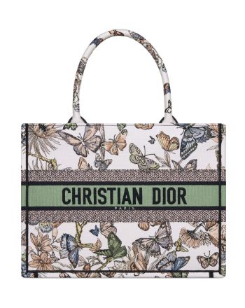 Christian Dior Medium Dior Book Tote Cream