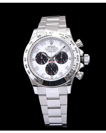 Rolex Daytone Champagne Watch White