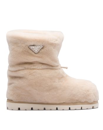 Prada Women's Shearling Booties 1U258N