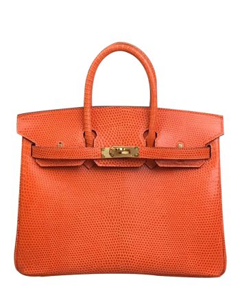 Hermes Birkin 25 Lizard leather