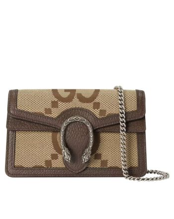 Gucci Dionysus Jumbo GG Super Mini Bag 476432 Brown